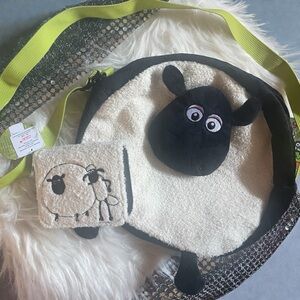 Shaun the Sheep Plush Bag Set